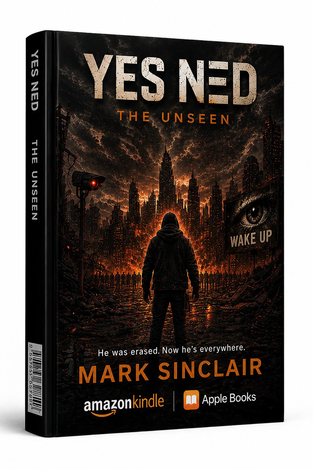The Unseen book cover, Book One of the YES NΞD series