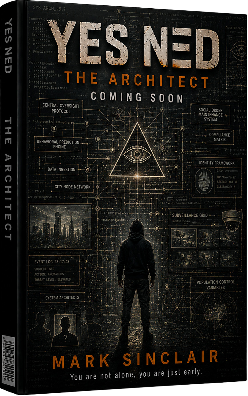 The Architect book cover, Book Five of the YES NΞD series