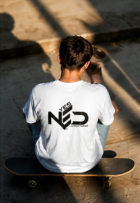 YES NΞD streetwear lookbook skater campaign image